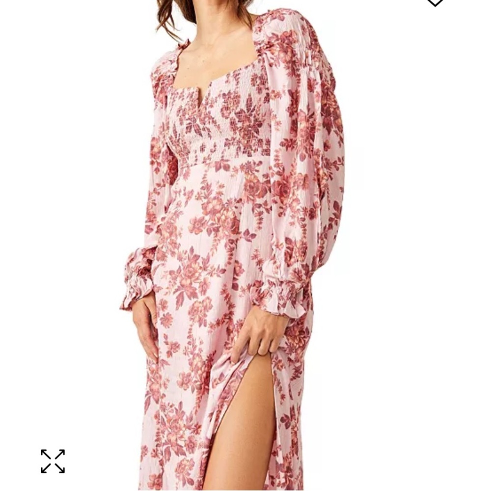 Free People Jaymes Midi Floral Dress - Picture 4 of 7